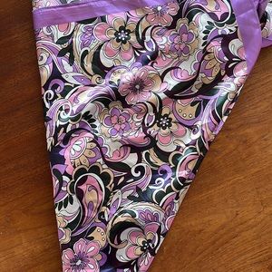 Floral silk scarf ! Never used